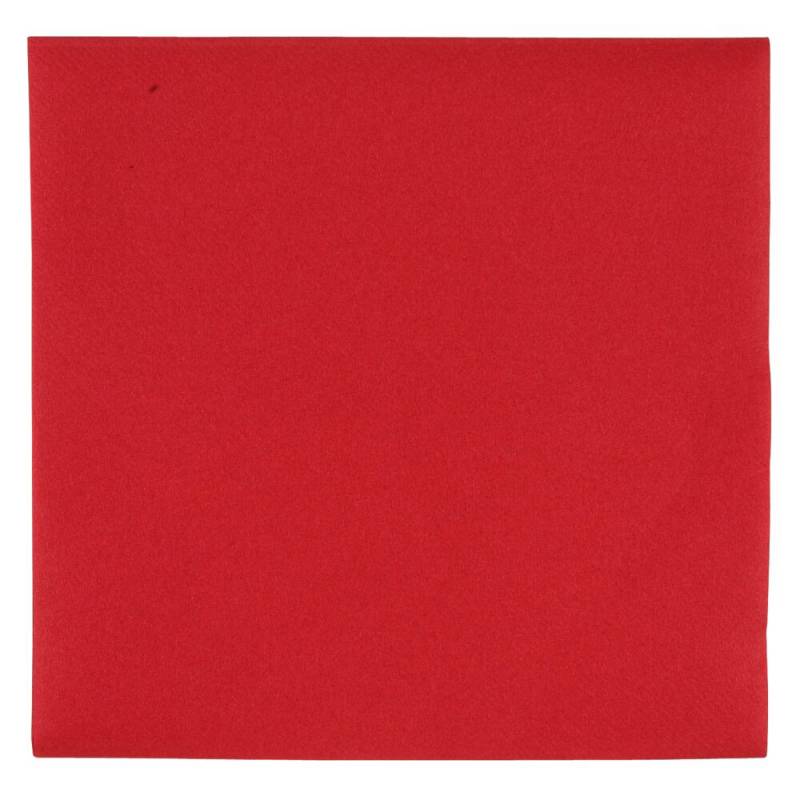 Stikdug, ABENA Gastro, 80x80cm, r&oslash;d