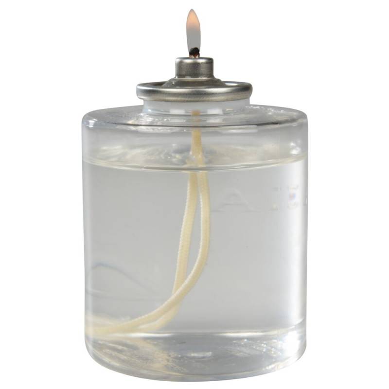 Olielys, 7,3cm, &Oslash;6,5cm, hvid, 50 timer, paraffin