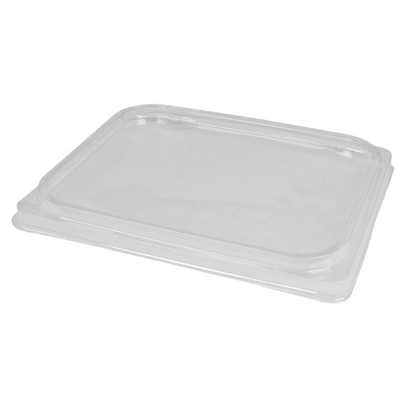 Snap-on l&aring;g, 32,5x26,5cm, klar, APET, 1/2 GN