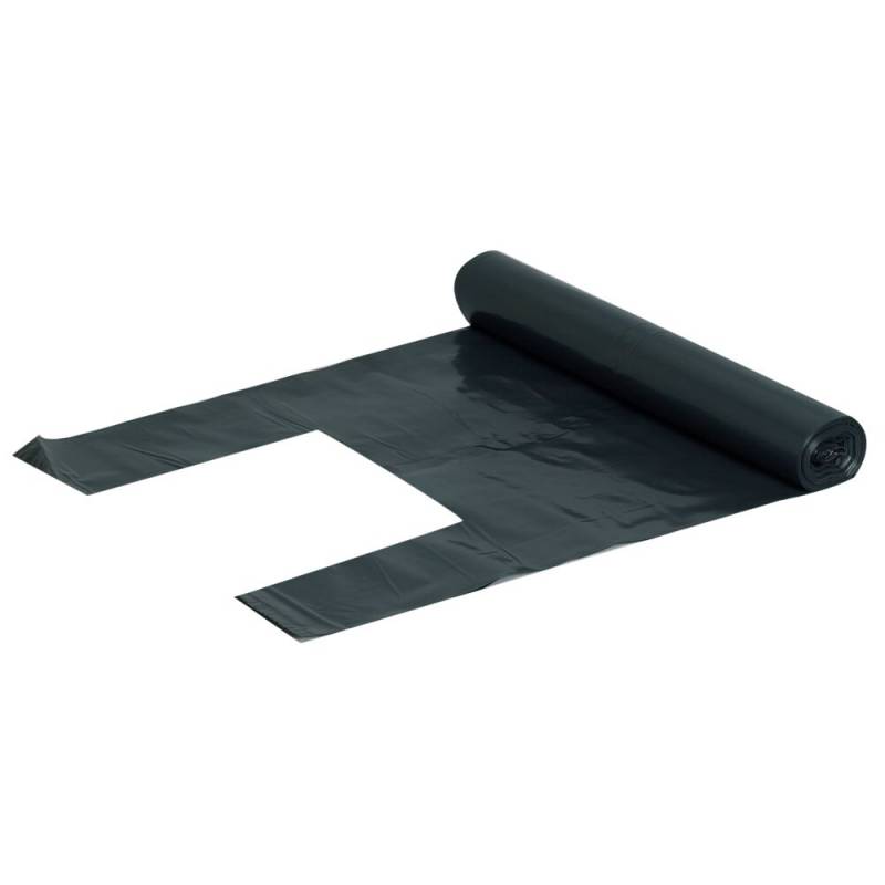Knudes&aelig;k, 125 l, sort, LDPE/genanvendt, 75x139cm