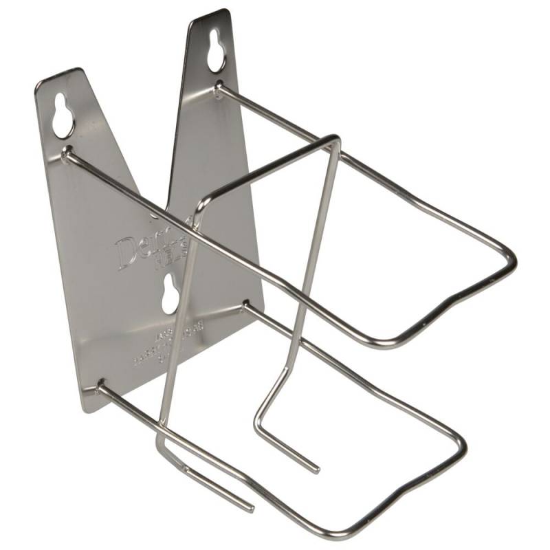 Tr&aring;ddispenser, Derma Helse, 600 ml, s&oslash;lv, metal, til 560-600 ml flasker med pumpe