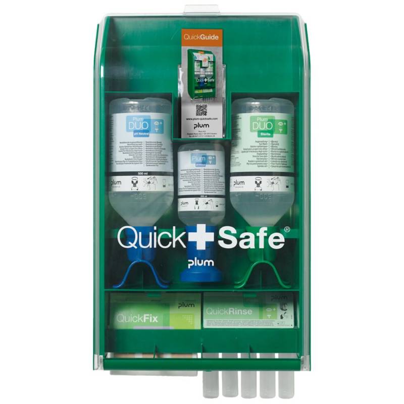 F&oslash;rstehj&aelig;lpsstation, Plum QuickSafe Chemical Industry, 25,3x43cm, klar, steril *Denne vare tages ikke retur*
