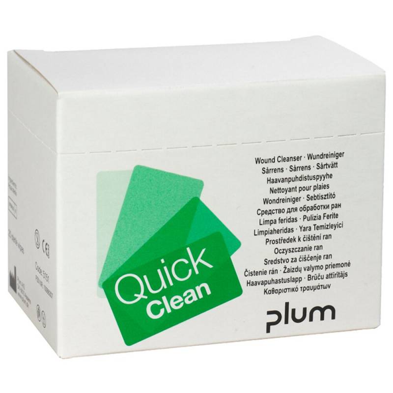 S&aring;rrenseserviet QuickClean 20x13cm steril *Denne vare tages ikke retur*