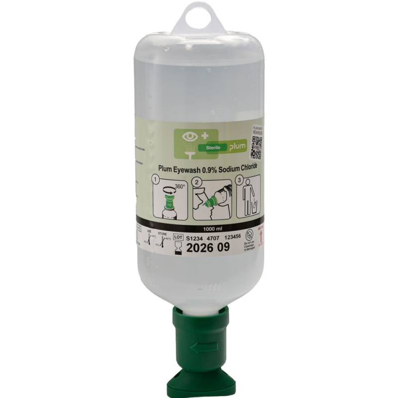 S&aring;r- og &oslash;jenskyl, Plum, 1000 ml, steril *Denne vare tages ikke retur*