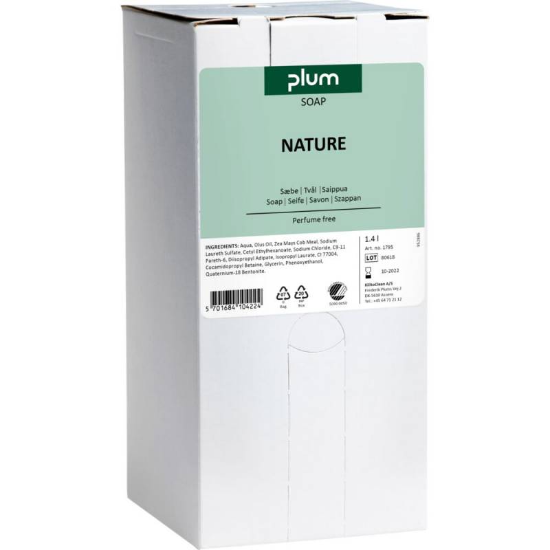 Cremes&aelig;be, Plum, 1400 ml, uden farve og parfume