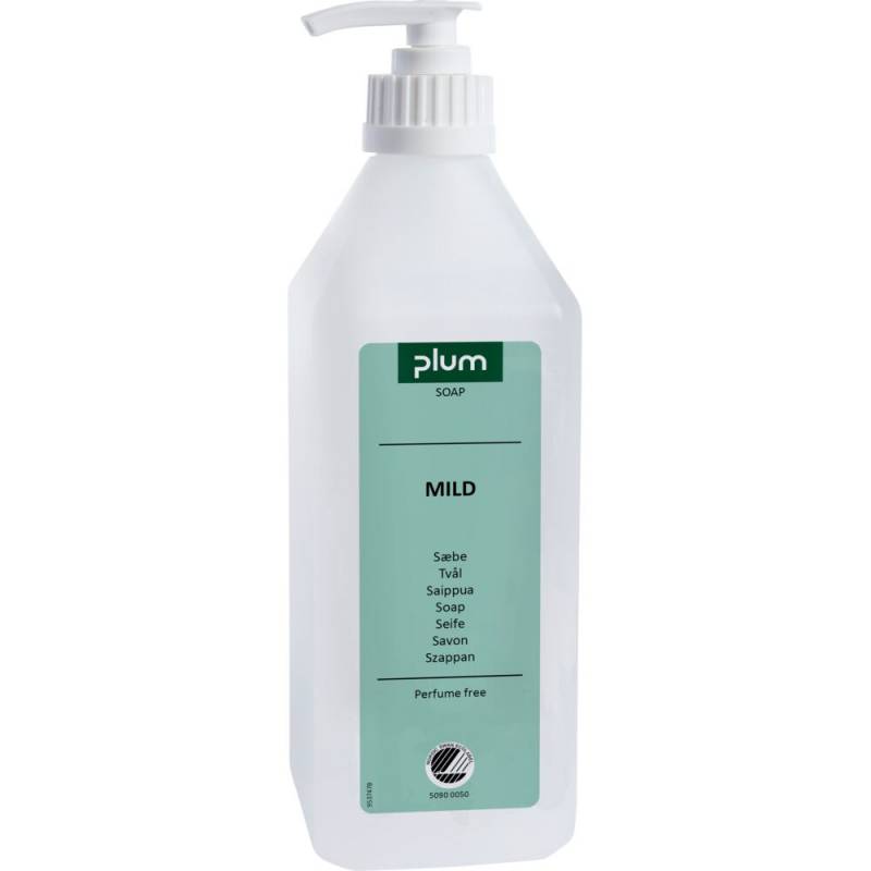 Cremes&aelig;be, Plum, 600 ml, uden farve og parfume, med pumpe