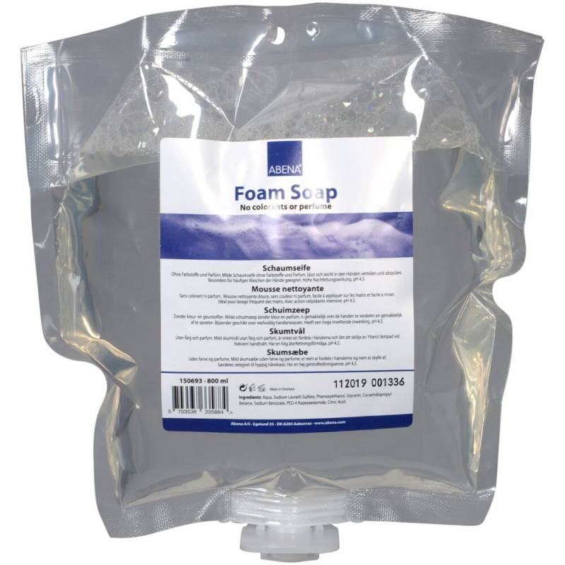 Skums&aelig;be, ABENA, 800 ml, uden farve og parfume