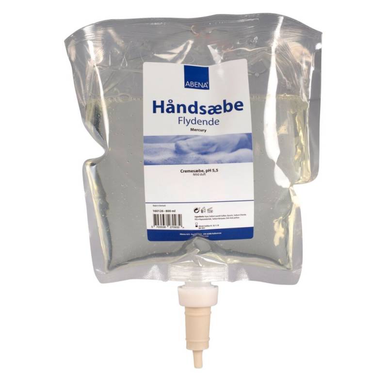H&aring;nds&aelig;be, Mercury, 800 ml, uden farve og parfume *Denne vare tages ikke retur*