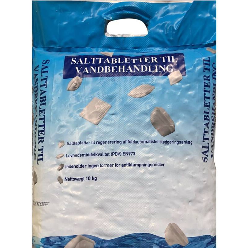 Salttabletter, til bl&oslash;dg&oslash;ringsanl&aelig;g, 10 kg