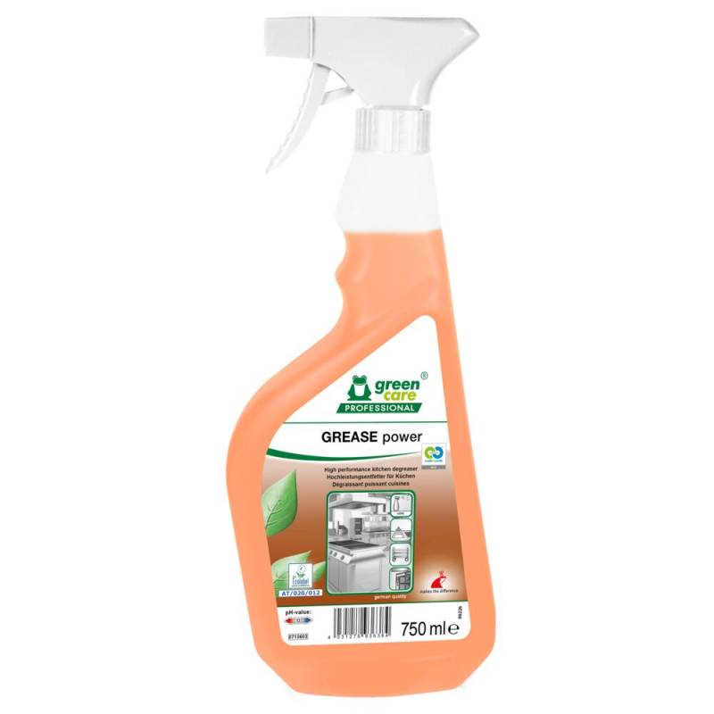 Ovn- og grillreng&oslash;ring, Green Care Professional GREASE Power, 750 ml, klar-til-brug, med farve, uden parfume