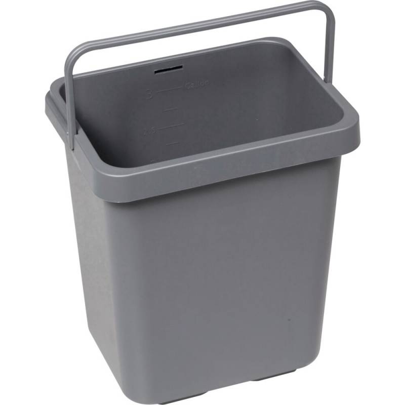 Inventarspand, Diversey TASKI, 32x28,5x22cm, 12 l, gr&aring;, plast, med hank *Denne vare tages ikke retur*