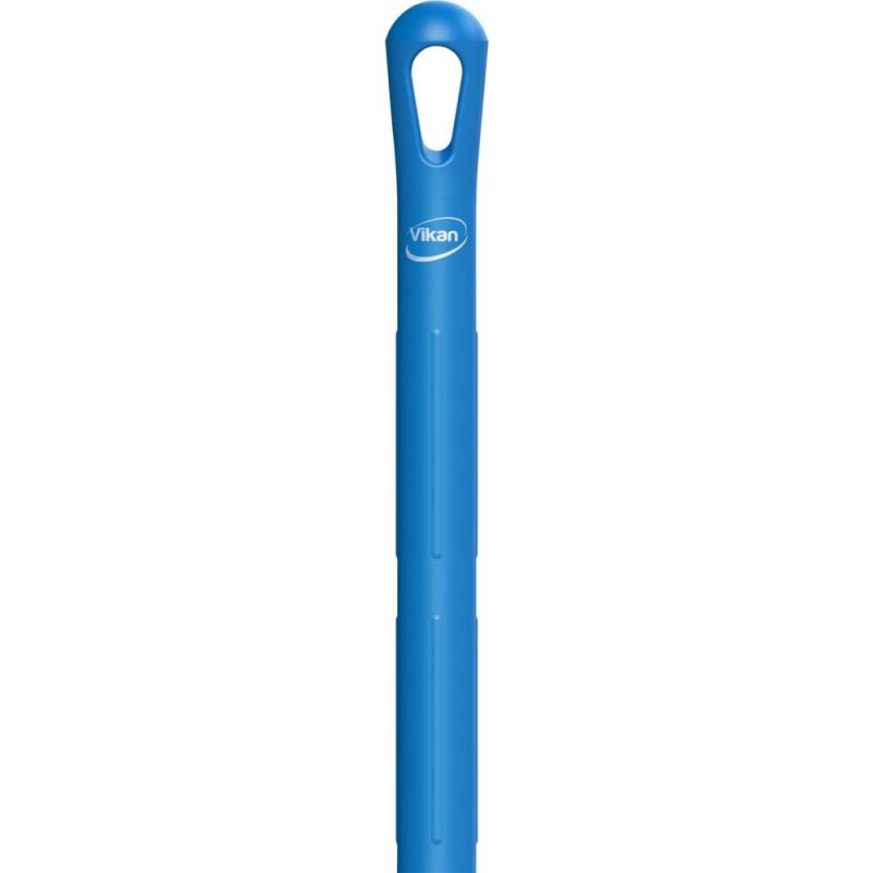 Skaft, med gevind, Vikan, 150cm, &Oslash;3,2cm, bl&aring;, glas/PP, ultra hygiejnisk