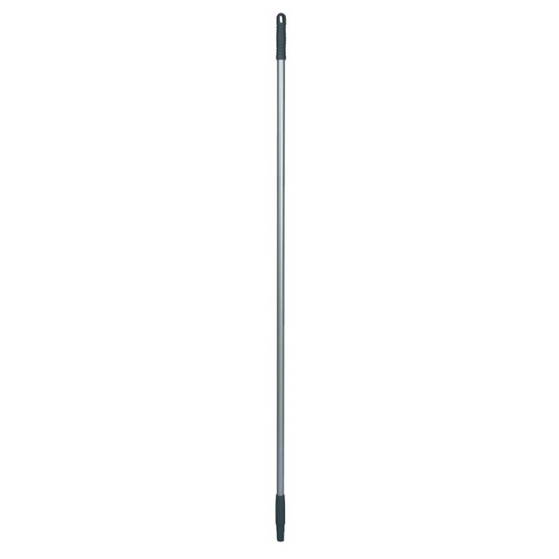 Skaft, med gevind, Vikan, 150cm, &Oslash;2,2cm, gr&aring;, aluminium/PP