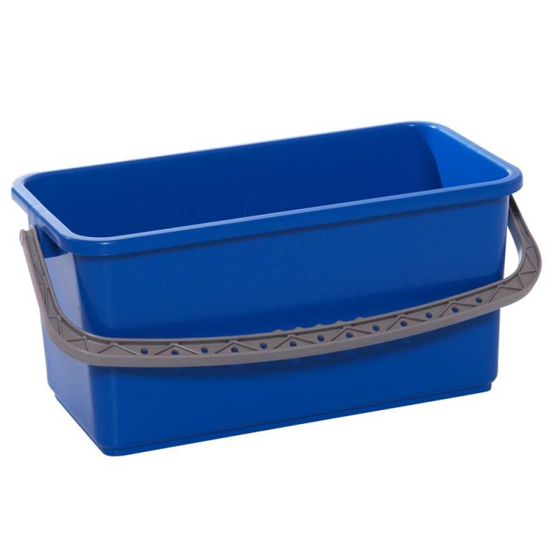 Moppeboks, Tina Trolleys, 270mm, 22 l, bl&aring;, plast, med hank *Denne vare tages ikke retur*