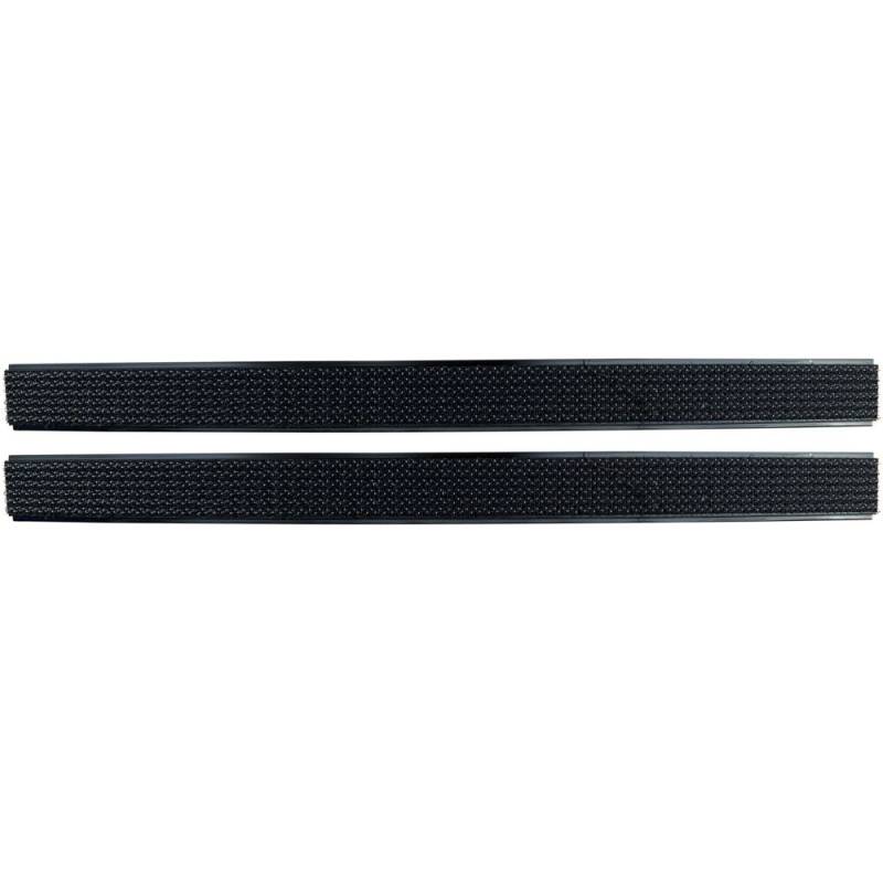 Udskiftningsliste, til fremf&oslash;rer, sort, PA/polyester, til 40 cm fremf&oslash;rer, 2 stk.