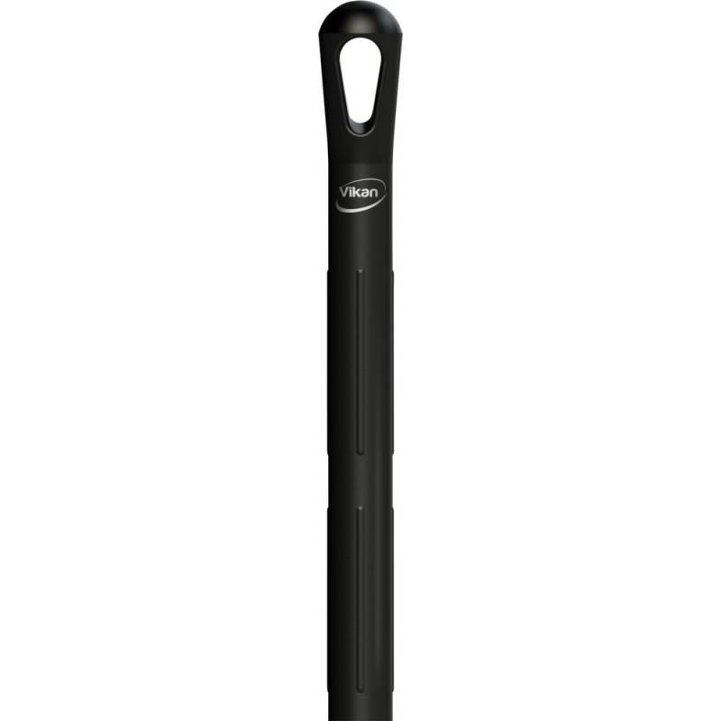 Skaft, med gevind, Vikan, 150cm, &Oslash;3,2cm, sort, glas/PP, ultra hygiejnisk