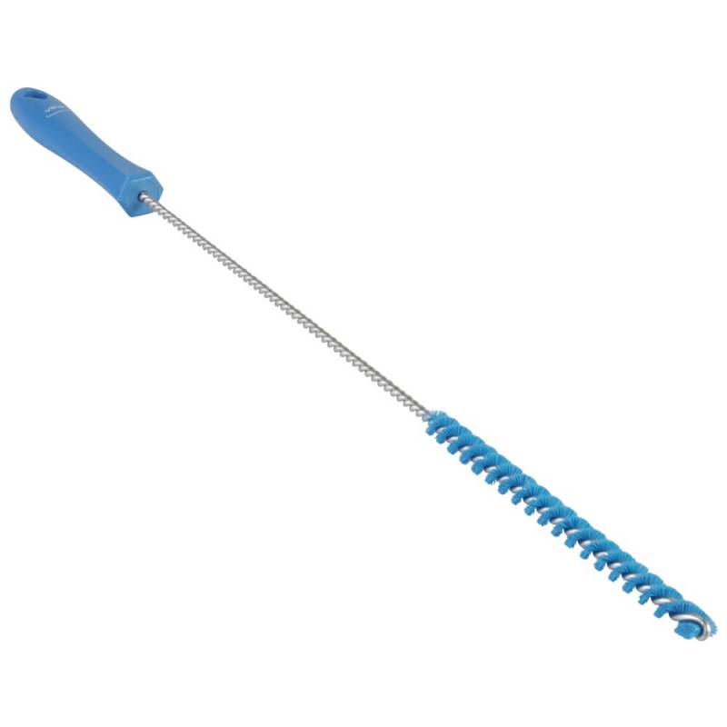 R&oslash;rrenser, Vikan, 50cm, &Oslash;1cm, bl&aring;, polyester/PP/rustfrit st&aring;l, stiv