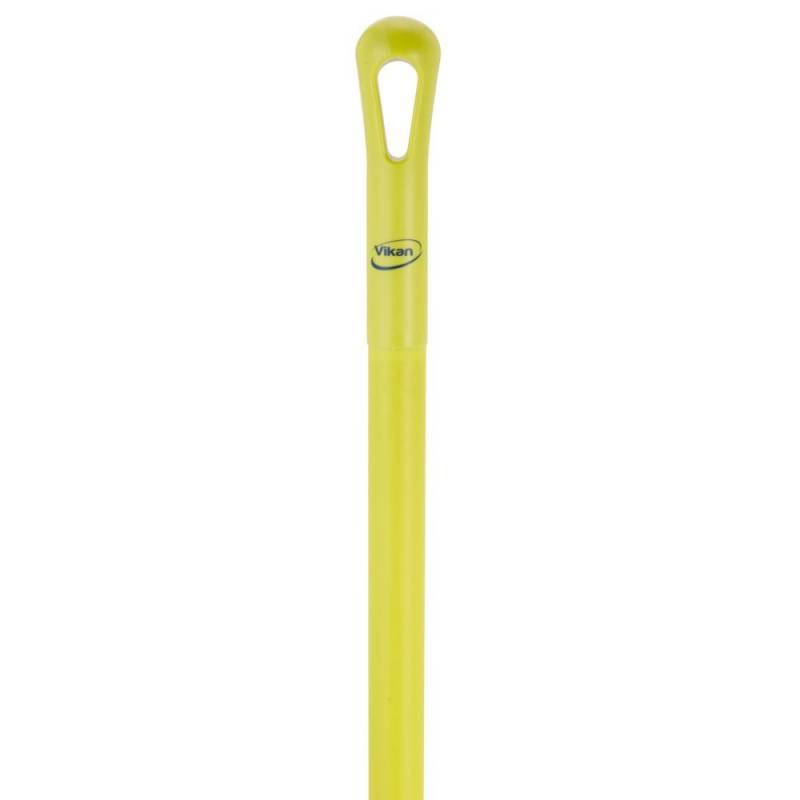 Skaft, med gevind, Vikan, 150cm, &Oslash;3,2cm, gul, glas/PP, ultra hygiejnisk