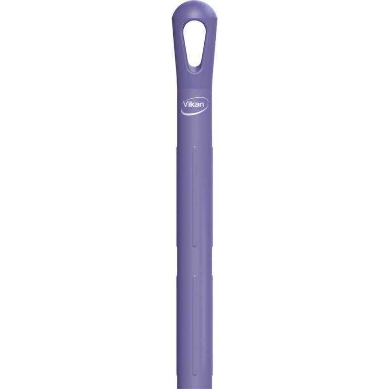 Skaft, med gevind, Vikan, 150cm, &Oslash;3,2cm, lilla, glas/PP, ultra hygiejnisk *Denne vare tages ikke retur*