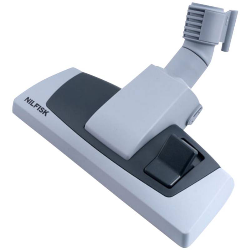 Kombimundstykke, Nilfisk, GM80, GD1005/1010/2000, 270mm, &Oslash;32mm, gr&aring;, plast, med clips og hjul *Denne vare tages ikke retur*