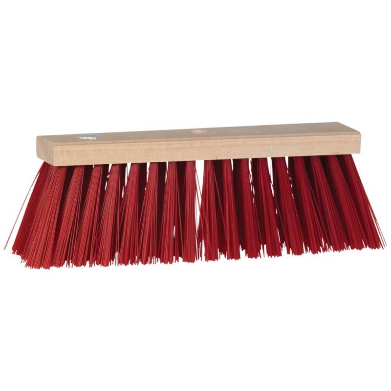 Gadekost, Vikan, PVC/tr&aelig;, 40 cm, medium
