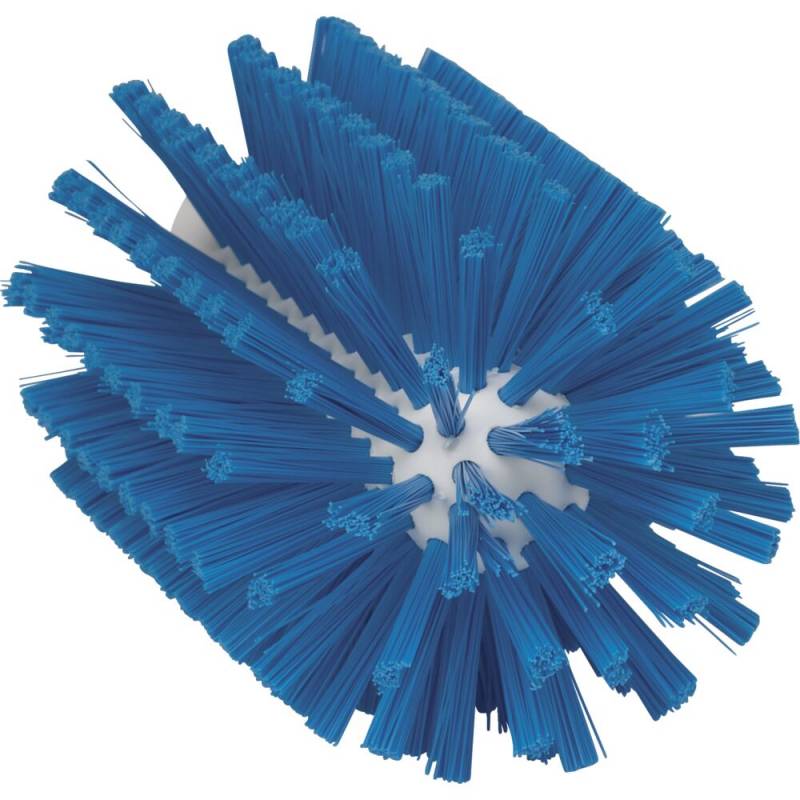 R&oslash;rb&oslash;rstehoved, Vikan, 16cm, &Oslash;9cm, bl&aring;, polyester/PP/rustfrit st&aring;l, medium *Denne vare tages ikke retur*