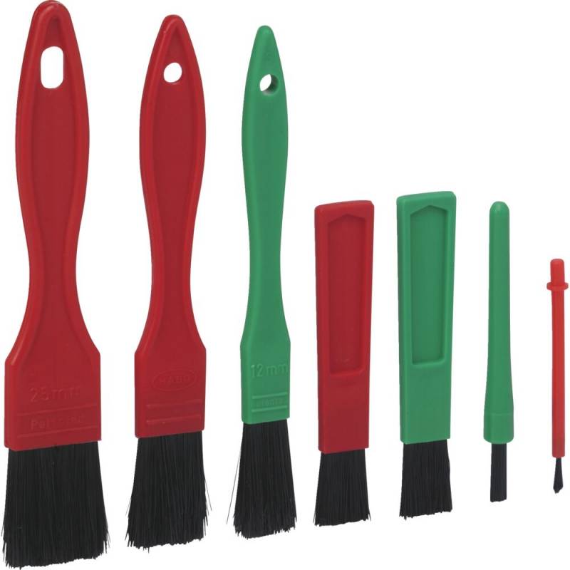 Pensels&aelig;t, Vikan, 14x7x1,5cm, flerfarvet, PE/PP, bl&oslash;d *Denne vare tages ikke retur*