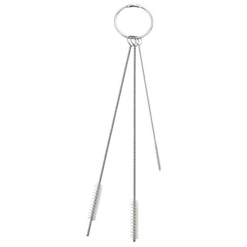 R&oslash;rrenses&aelig;t, Vikan, 15cm, hvid, PE/rustfrit st&aring;l, bl&oslash;d
