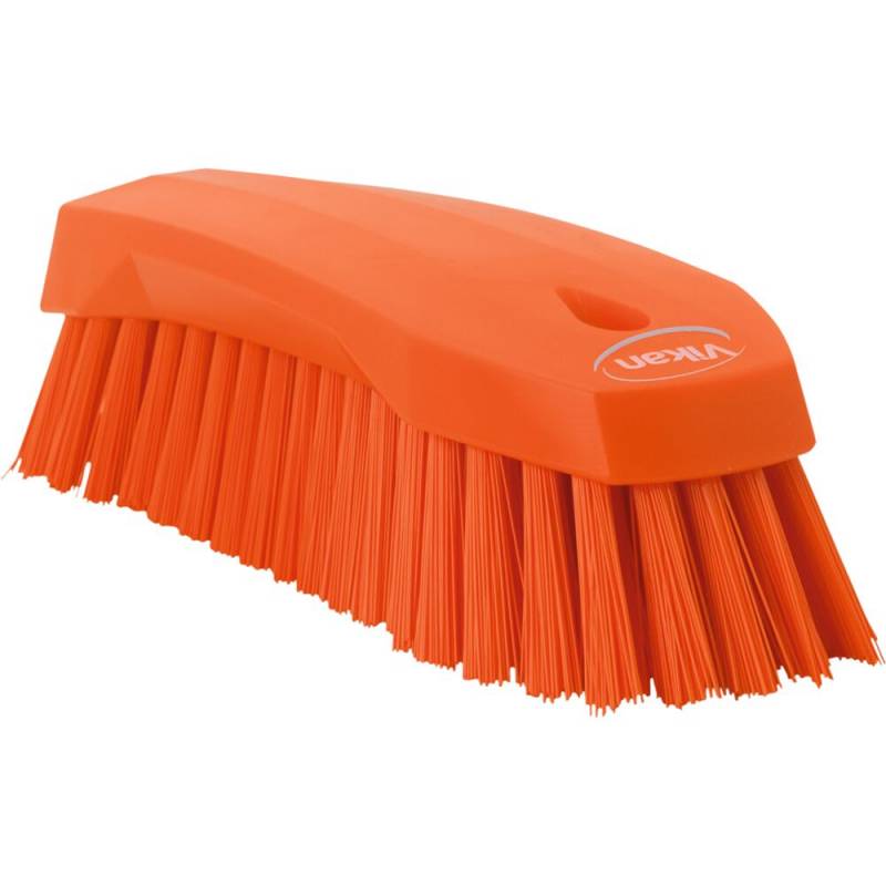 K&aelig;rneb&oslash;rste, Vikan, 20x7x6cm, orange, polyester/PP/rustfrit st&aring;l, stiv *Denne vare tages ikke retur*