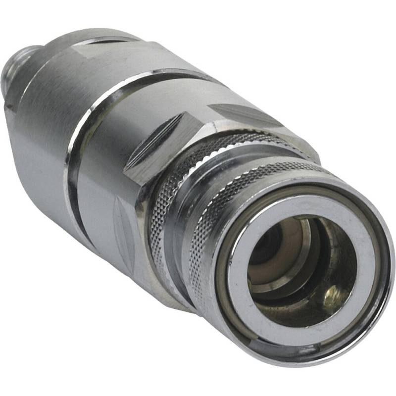Tilbagel&oslash;bssikring, SafeOne, 13,5x3,5x3,5cm, 1/2 tommer, forkromet messing