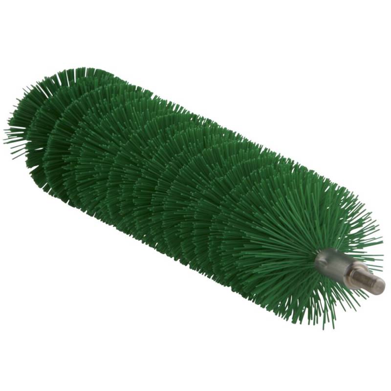 R&oslash;rrenserhoved, Vikan, 20cm, &Oslash;4cm, gr&oslash;n, polyester/PP/rustfrit st&aring;l, medium *Denne vare tages ikke retur*