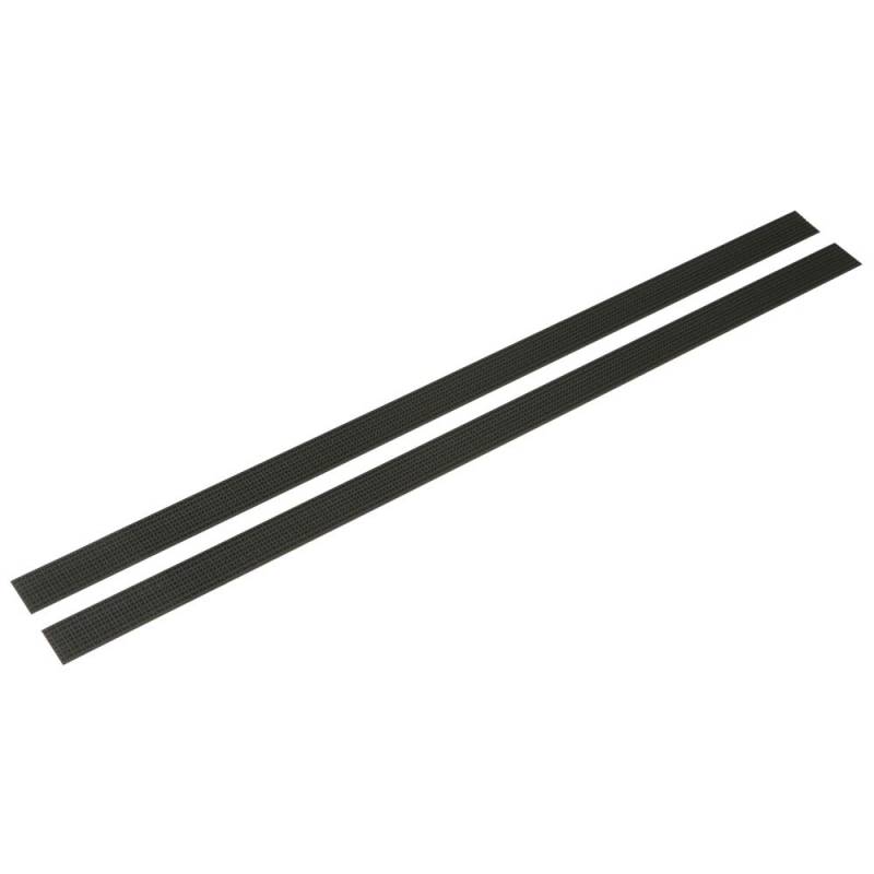 Udskiftningsliste, til fremf&oslash;rer, Vikan, sort, PA/PVC, til 60 cm fremf&oslash;rer, 2 stk.