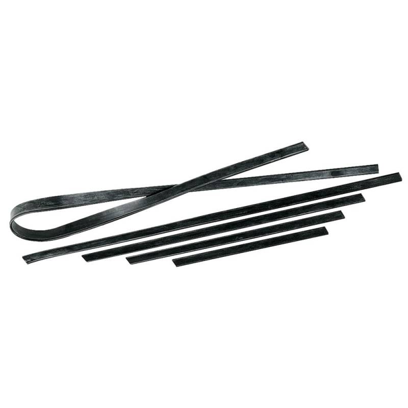 Gummi, til vinduesskraber, Unger Pro, 105x2x0,5cm, sort, 105 cm, bl&oslash;dt gummi