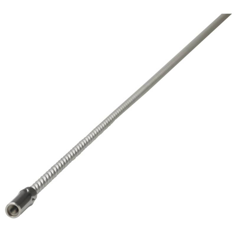 Skaft, med gevind, Vikan, 75,5cm, &Oslash;0,5cm, hvid, PP/rustfrit st&aring;l, fleksibelt *Denne vare tages ikke retur*