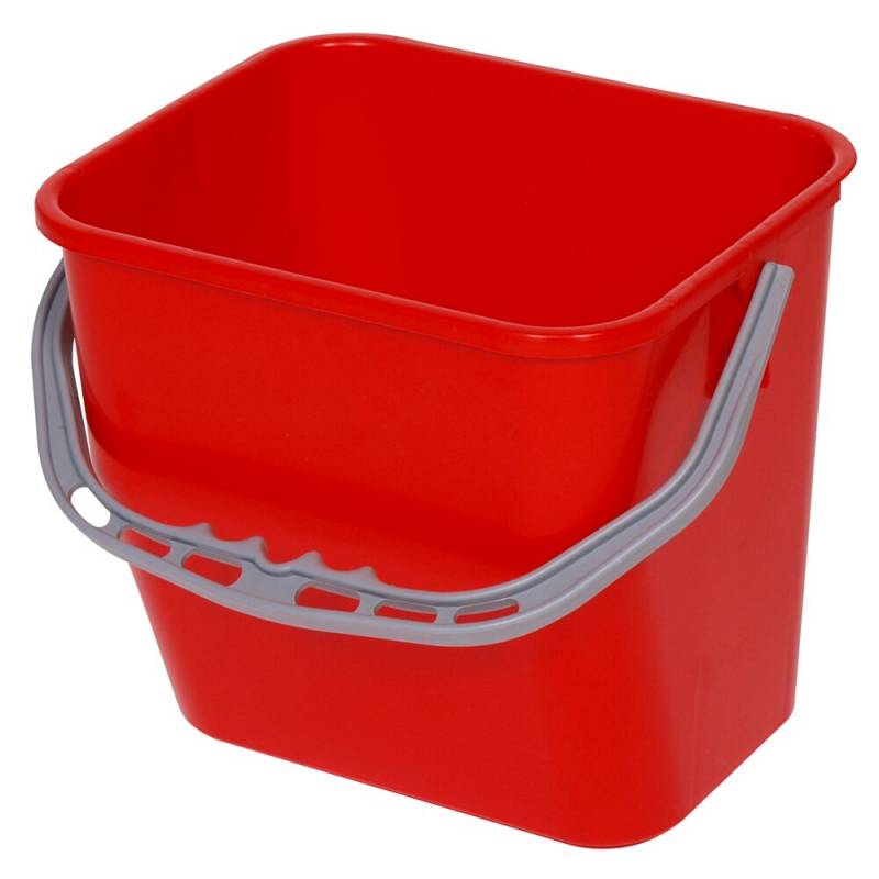 Inventarspand, Tina Trolleys, 320x310x265mm, 13 l, r&oslash;d, plast/PP, med hank