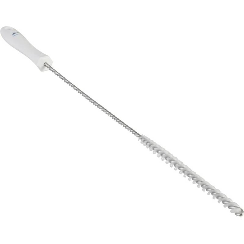 R&oslash;rrenser, Vikan, 50cm, &Oslash;1cm, hvid, polyester/PP/rustfrit st&aring;l, stiv