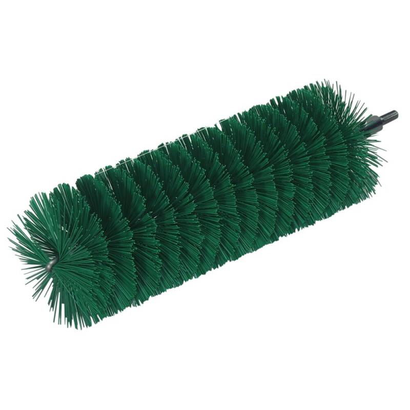 R&oslash;rrenserhoved, Vikan, 20cm, &Oslash;6cm, gr&oslash;n, polyester/PP/rustfrit st&aring;l, medium *Denne vare tages ikke retur*