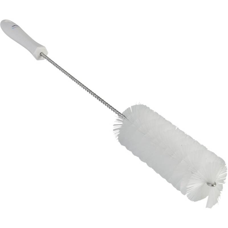 R&oslash;rrenser, Vikan, 50cm, &Oslash;5cm, hvid, polyester/PP/rustfrit st&aring;l, medium