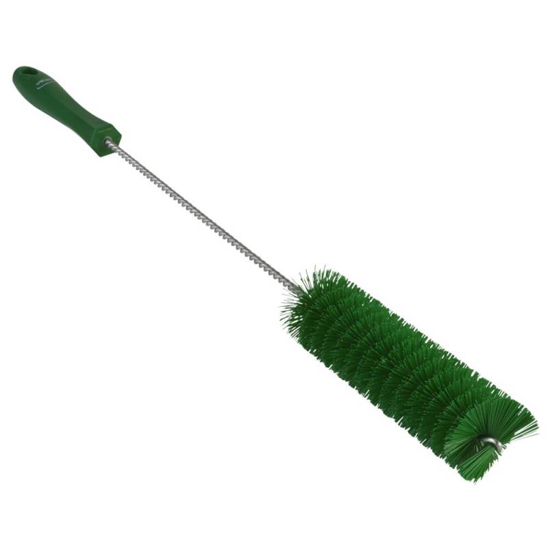 R&oslash;rrenser, Vikan, 50cm, &Oslash;4cm, gr&oslash;n, polyester/PP/rustfrit st&aring;l, stiv