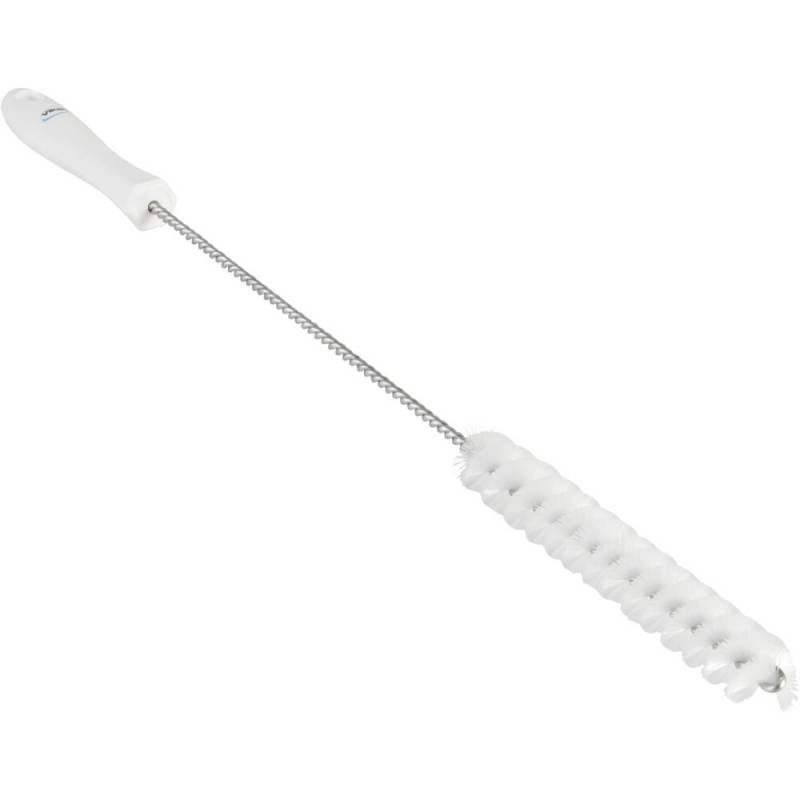 R&oslash;rrenser, Vikan, 50cm, &Oslash;2cm, hvid, polyester/PP/rustfrit st&aring;l, medium