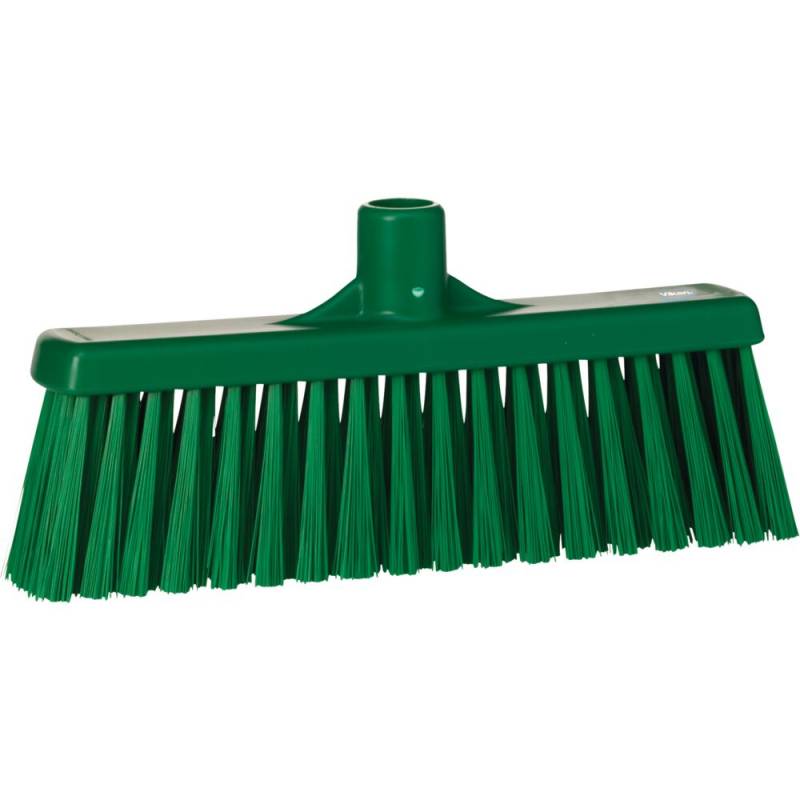 Fejekost, Vikan, gr&oslash;n, polyester/PP/rustfrit st&aring;l, 31 cm, medium *Denne vare tages ikke retur*