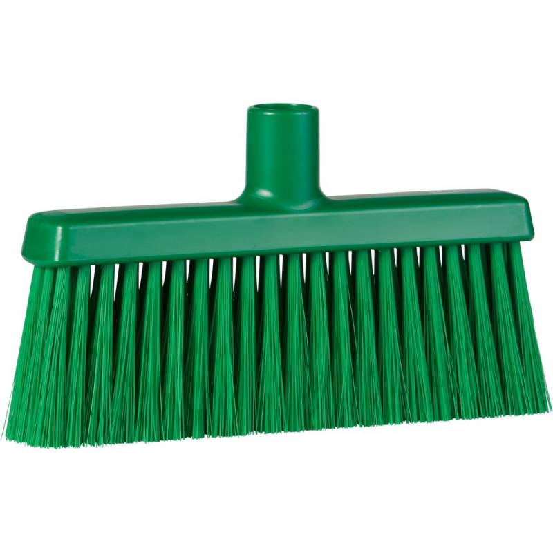 Lobbykost, Vikan, gr&oslash;n, polyester/PP/rustfrit st&aring;l, 26 cm, bl&oslash;d/stiv *Denne vare tages ikke retur*
