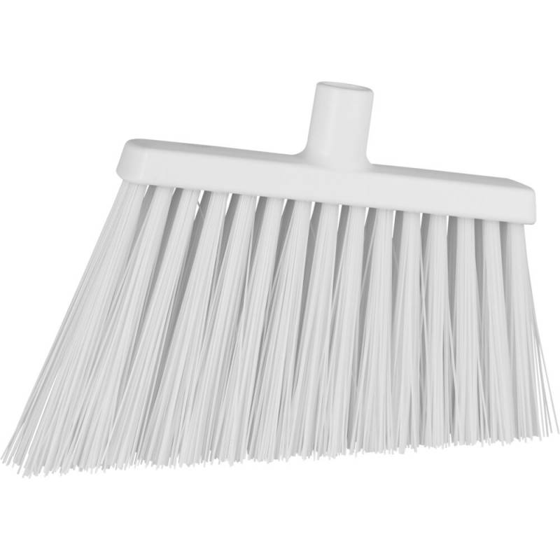 Fejekost, Vikan, hvid, polyester/PP/rustfrit st&aring;l, 29 cm, meget stiv *Denne vare tages ikke retur*