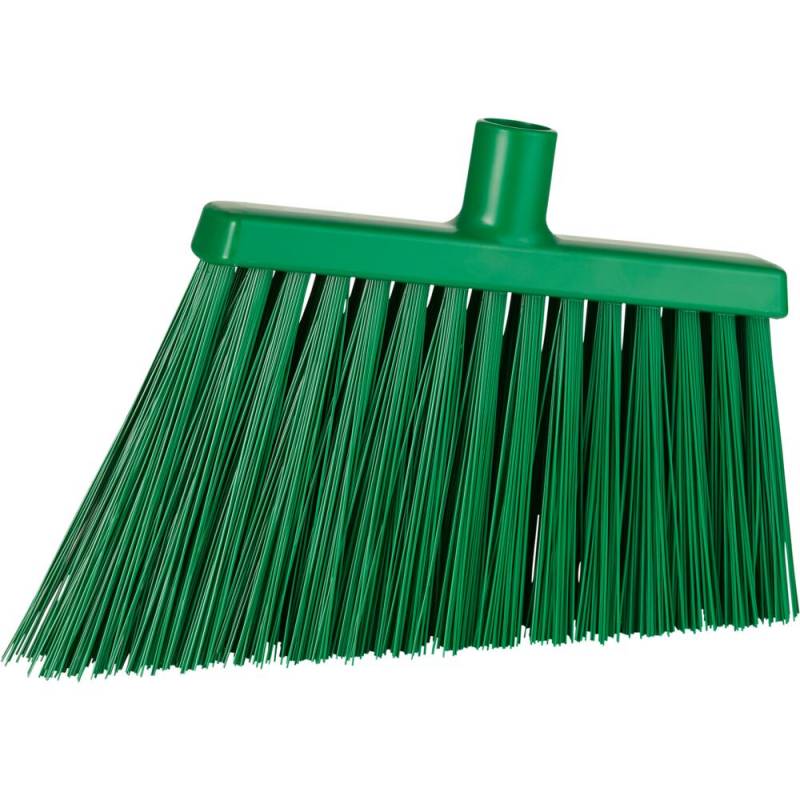 Fejekost, Vikan, gr&oslash;n, polyester/PP/rustfrit st&aring;l, 29 cm, meget stiv *Denne vare tages ikke retur*