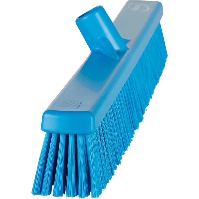 Fejekost, Vikan, bl&aring;, polyester/PP/rustfrit st&aring;l, 61 cm, bl&oslash;d
