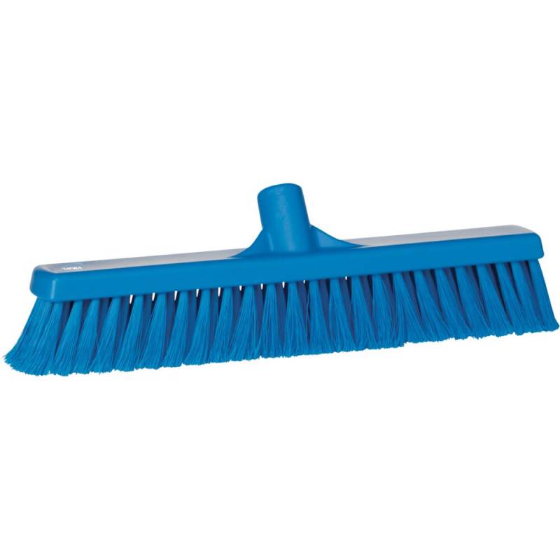 Fejekost, Vikan, bl&aring;, PP/rustfrit st&aring;l, 41 cm, bl&oslash;d, spaltet *Denne vare tages ikke retur*