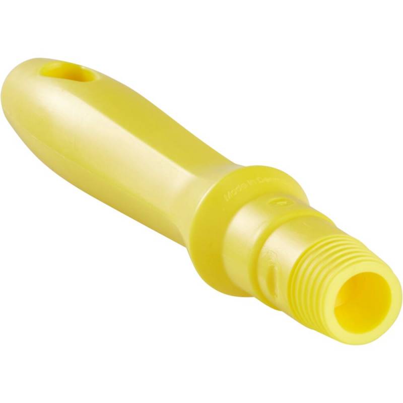 Miniskaft, med gevind, Vikan, 16cm, &Oslash;3cm, gul, PP *Denne vare tages ikke retur*