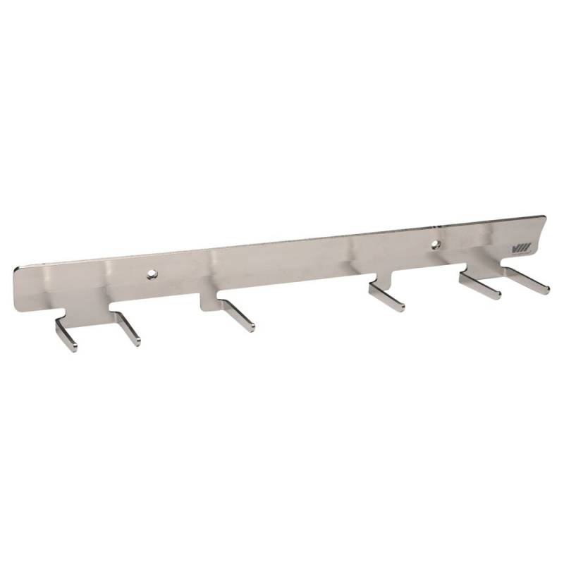 V&aelig;goph&aelig;ng, til redskaber, Vikan, 47x8x6cm, gr&aring;, rustfrit st&aring;l, 6 redskaber *Denne vare tages ikke retur*