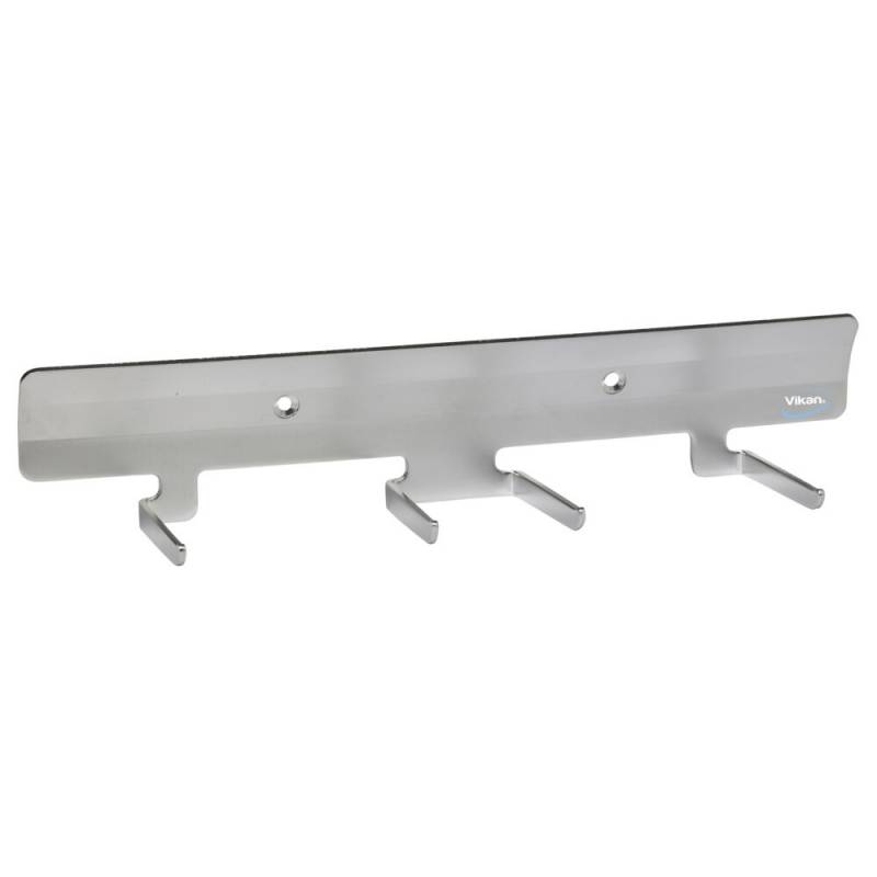 V&aelig;goph&aelig;ng, til redskaber, Vikan, 32x8x6,5cm, gr&aring;, rustfrit st&aring;l, 4 redskaber *Denne vare tages ikke retur*