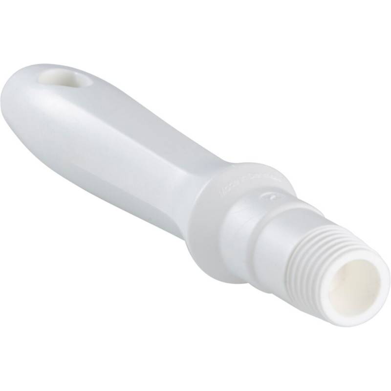 Miniskaft, med gevind, Vikan, 16cm, &Oslash;3cm, hvid, PP *Denne vare tages ikke retur*